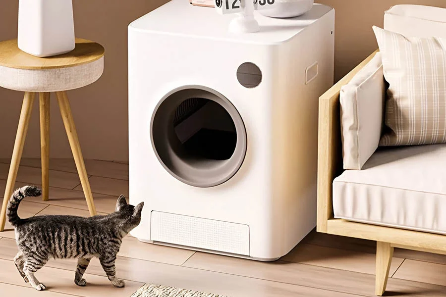 automatic kitty litter cleaner