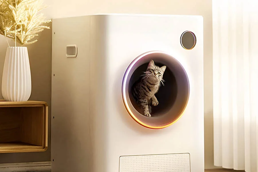 cat litter box automatic