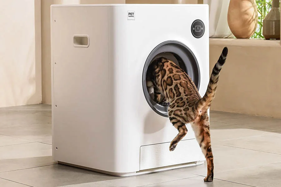 cat litter box automatic