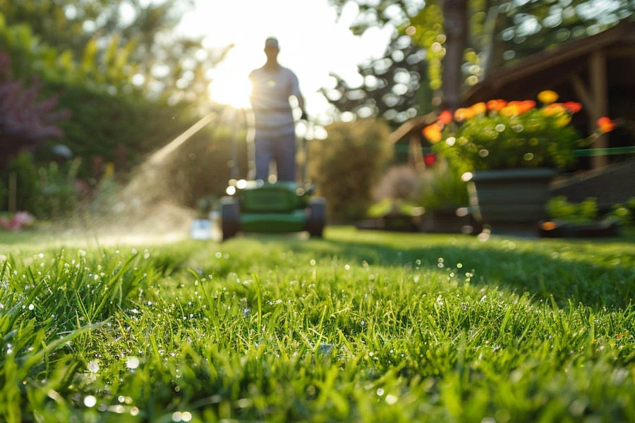 small battery operated lawn mowers