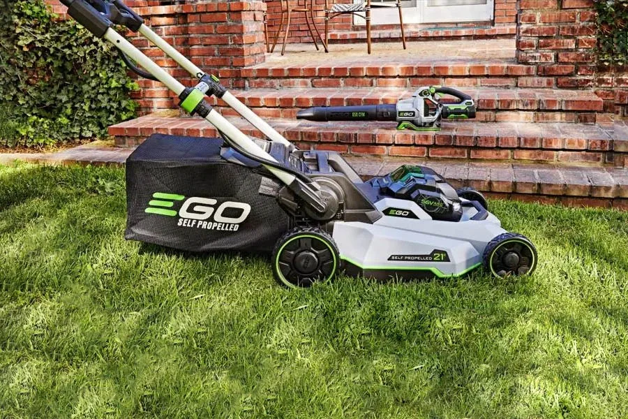 small electric grass mower