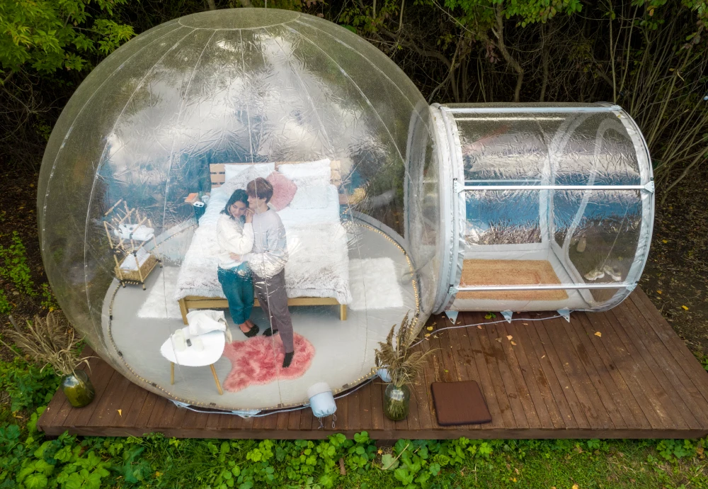 bubble tent california