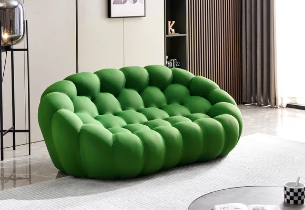 white bubble sofa