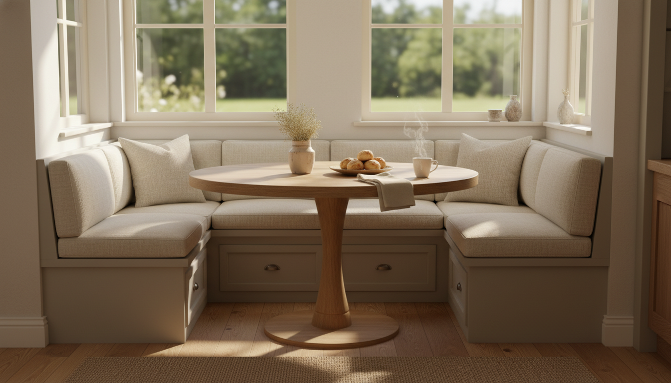 Banquette Breakfast Nook: Sizes, Layouts & Cozy Storage