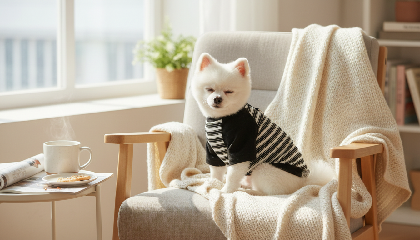 Striped Dog Hoodie: Cozy Fit Tips for Small Dogs