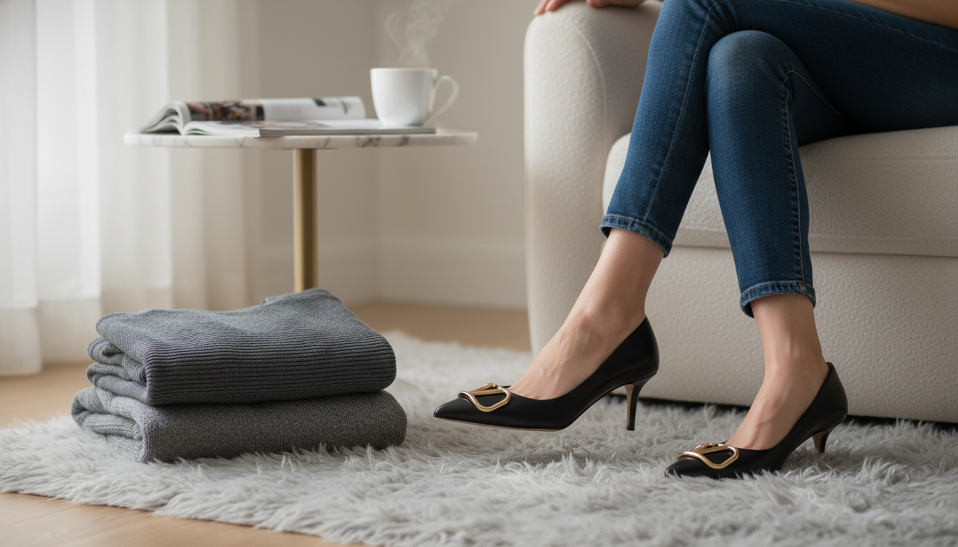 Valentino VLogo Leather Pumps: Fit, Comfort & Styling