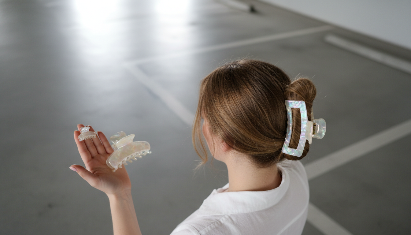 Best Hair Clip Size for the Kitten Style on Fine Hair