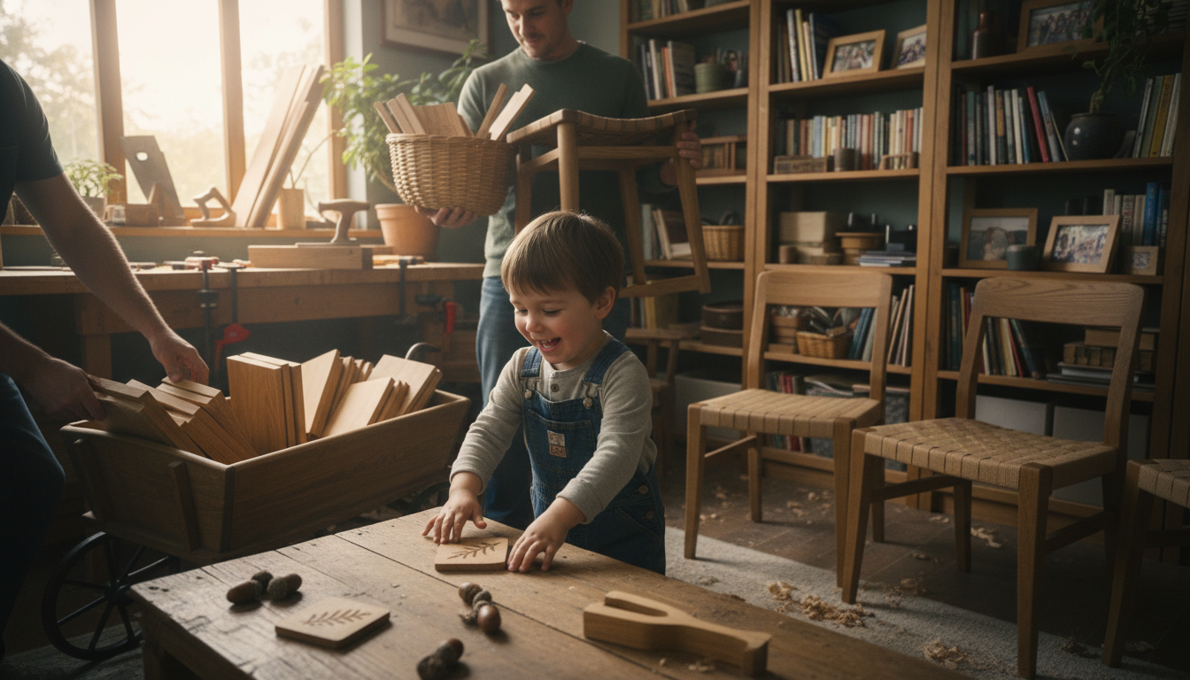 Oak Wood Craft Ideas: From Coasters to Sturdy Seating