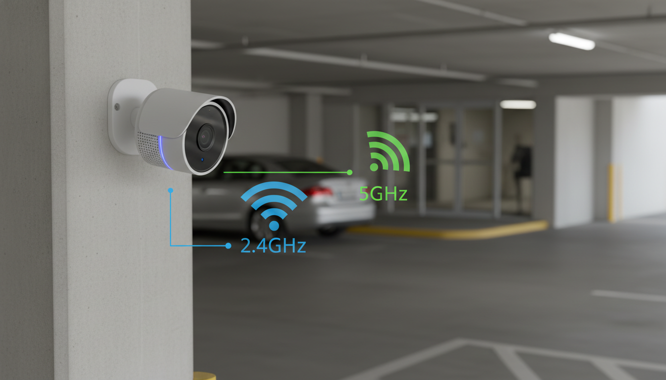 2.4GHz vs 5GHz for Two-Way Talk Security Cameras