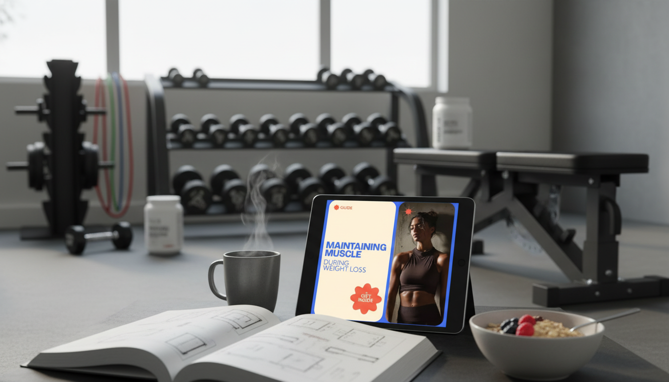 Keep Muscle While Cutting: Protein, Lifting & Check-Ins