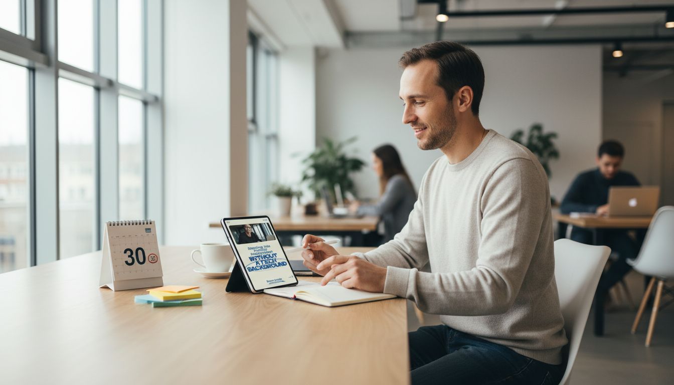 Non-Tech to Product Manager: 30-Day Transition Plan