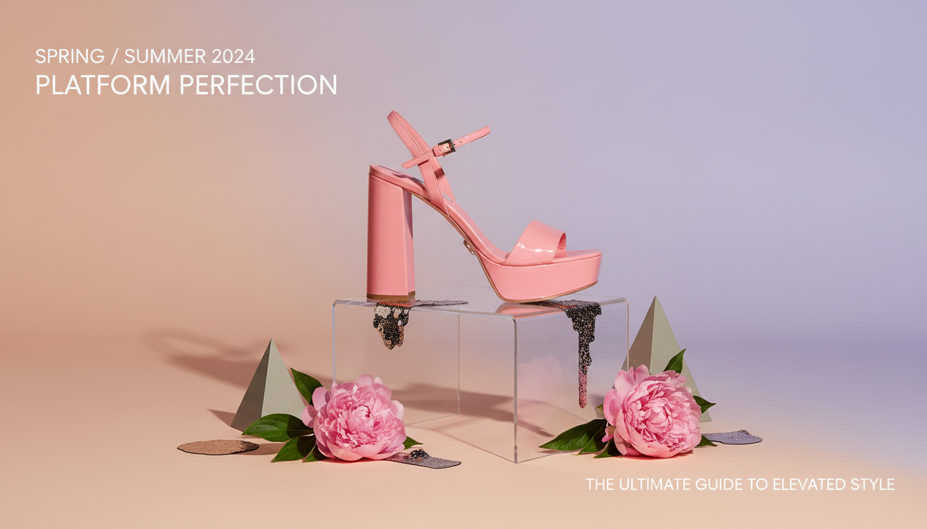 Prada Pink Patent Platform Sandals With Block Heel