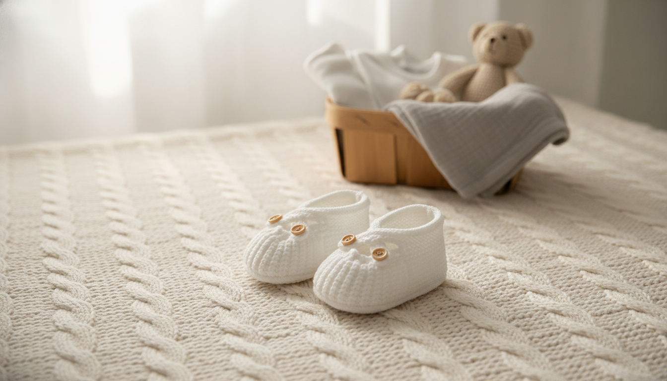 Soft Knit Baby Shoes: Breathable First Walker Boots (0–18m)