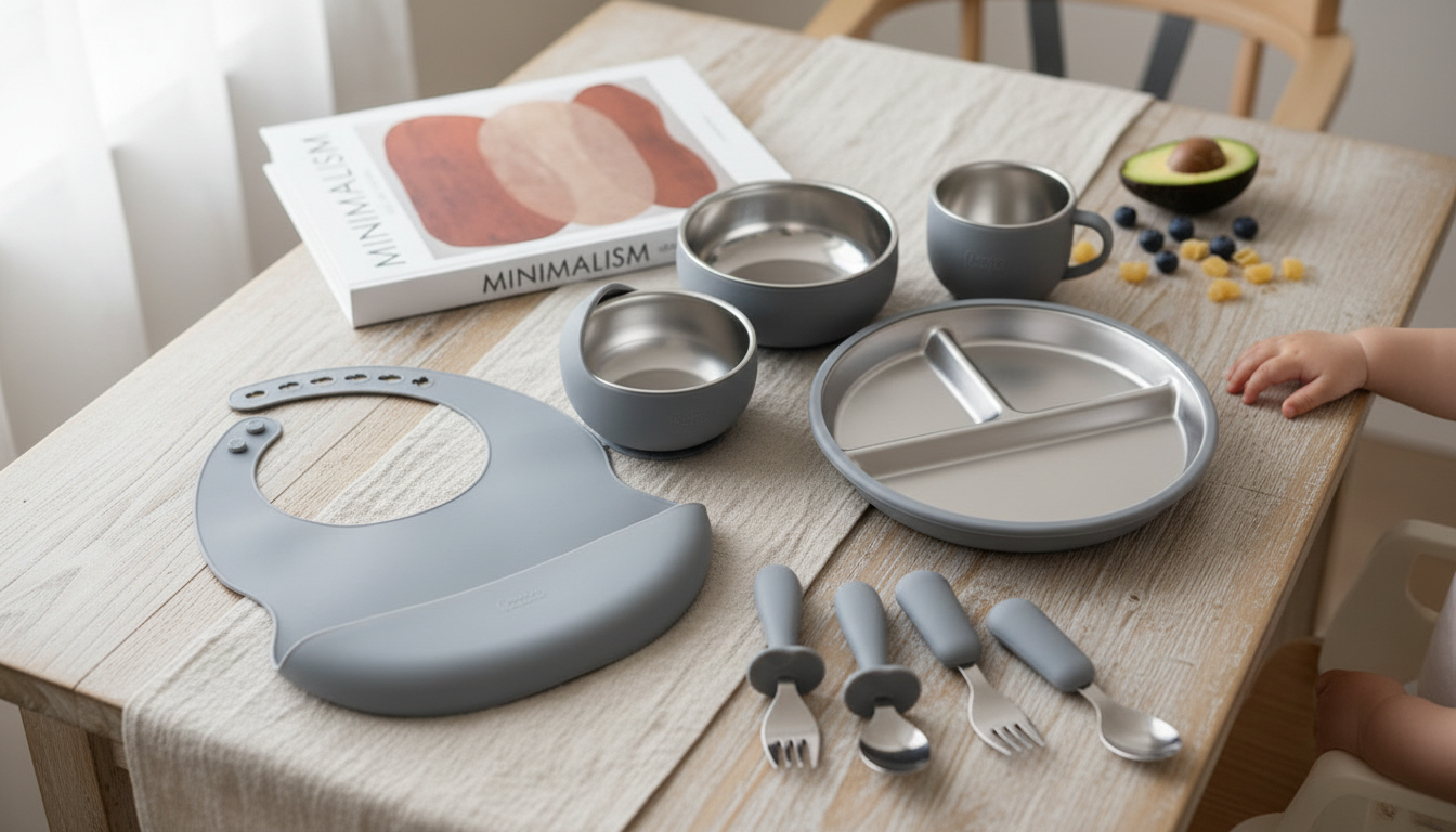 Stainless Steel vs Silicone for Baby Feeding Sets