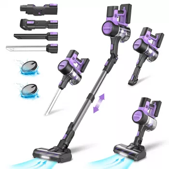 45KPa Cordless 6-in-1 Stick Vacuum: Runtime Tips